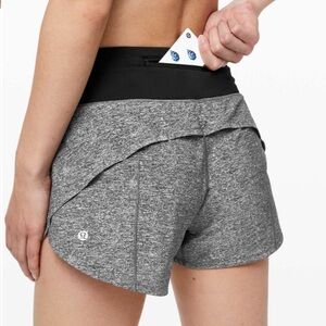 Lululemon Speed Up Short Long *4" Updated Fit
Heather Lux Multi Black / Black